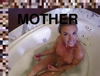 mandi, cumshot-keluarnya-sperma, jenis-pornografi-milf, gambarvideo-porno-secara-eksplisit-dan-intens, sudut-pandang, berambut-pirang, ibu-mother