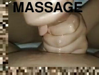 Oli massage  closeup squirting  x2