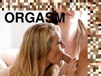Teens get orgasm at the casting