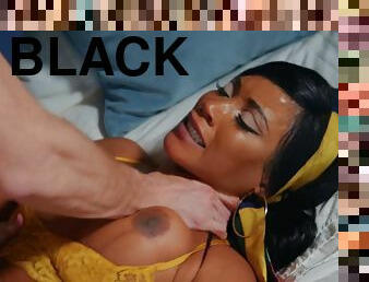 A hung nerd fucks some big-assed black beauty every which way