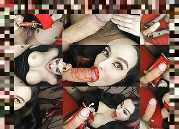 Promo: Fur Goddess makes dick cum with heels