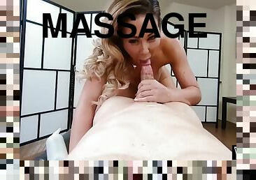 Sexy massage session with my best friends hot milf mom