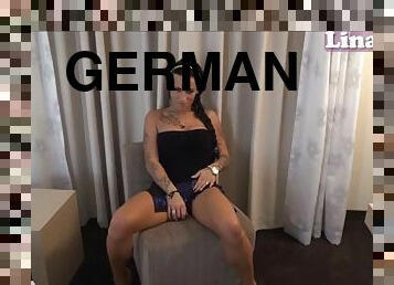 German slut real private sexdate hotel with skinny bitch