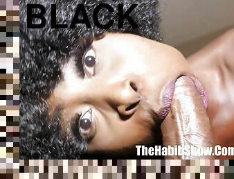 Charming black babe mind-blowing sex video