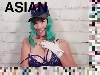 Asian japanese mature woman masturbation oral sex