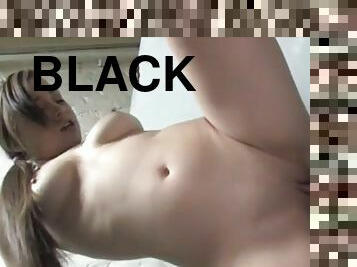Cute teen Tiffany Star fucks anonymous black cock in glory hole