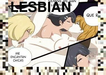 Orgía de lesbianas japonesas hasta correrse