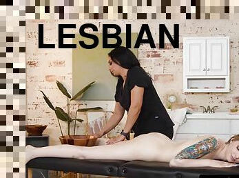 I am an expert in lesbian massage