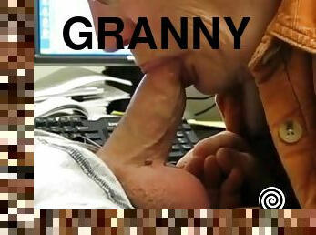 Granny Cum Eater
