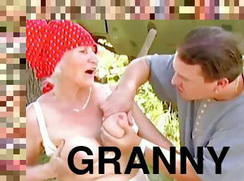 Farmer wants a sow - granny fucks best