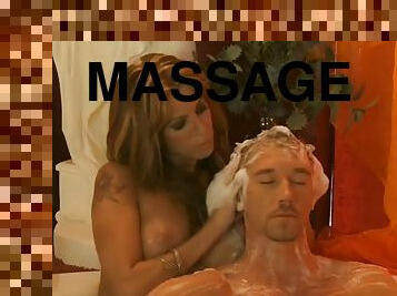 Massage for him turns sexy