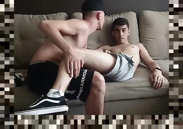 Hot fucking guys in Nike and Vans sneakers