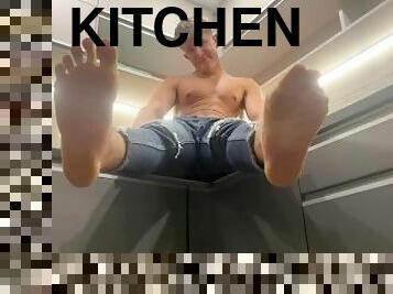 Foot Domination in the Kitchen