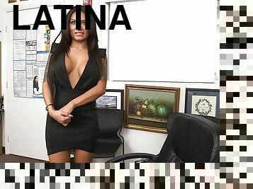 Foxy latin girl natalia mendez with massive tits gets fucked