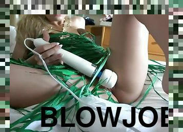 Carmen hot blowjob and masturbation