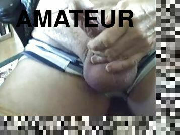 masturbation, amatör, sprut