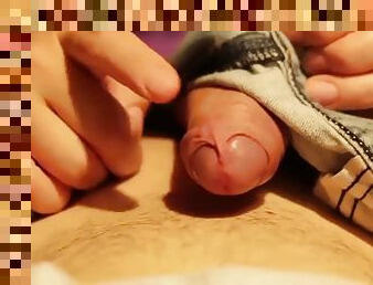 Foreskin Blowjob Closeup