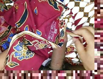 Cum on aunties lungi textile motif batik ayu 526