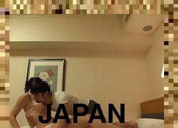 Japanese hotel massage naked - hairy pussy licking