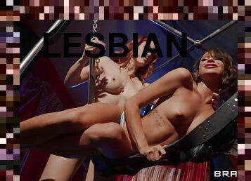 Lesbians in scenes of femdom having the best XXX time