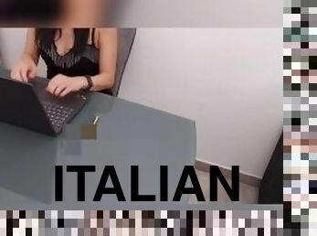 amaterski, analno, milf, prvič, italijanka, cuckold