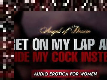 Roommate makes you RIDE HIS COCK after he catches you riding his pillow  Audio Erotica ASMR