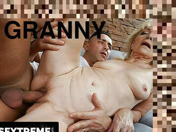 21 SEXTREME - Hot Granny Can&#039;t Wait To Have Her Old And Wet Pussy Pounded