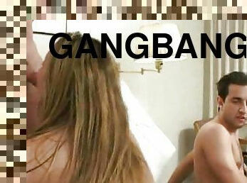 Sexy babe enjoys hardcore gangbang action - amateur homemade orgy sexparty - retro slut fuck good - homesex classic