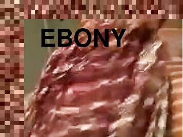 Ebony Teen Takes Dick From Behind