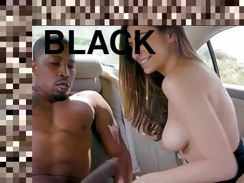 Dumped girlfriend nina north makes out with black taxi driver