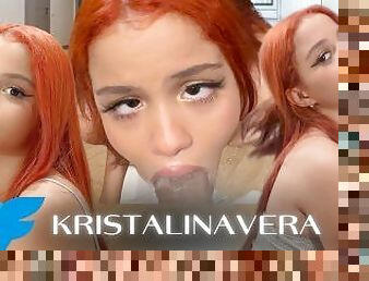 BLOWKETING - @KRISTALINAVERA Comes with her red hair to get MKT in exchange for a delicious blow