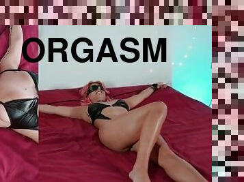 Sorpresa BDSM! Calda teenager legata - Orgasmo intenso, tortura col vibratore, scopata e sborrata