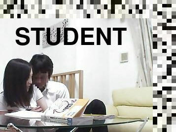 I thought that the student preparing for the entrance exam at home might want to have sex PART 4