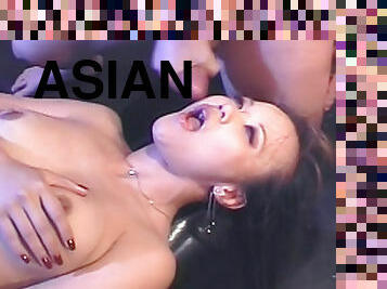 Kinky Asian wants cock in a sex swing