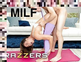 BRAZZERS - Decadent MILF Cherie Deville Loves To Suck & Fuck Jordi's Big Dick In Her Yoga Session