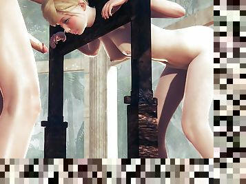 Hentai Uncensored - Blonde girl sex in spa full