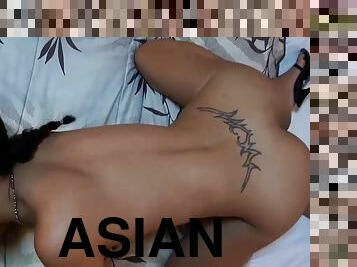 Forming raw asian pussy fucking with a pov facial