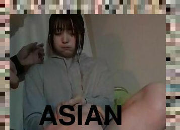 asiatisk, gammal, japansk, ung18, dotter, äldre, gammal-och-ung