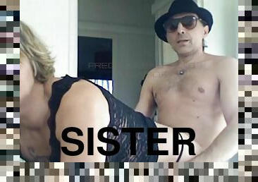 STEPBROTHER STEPSISTER WITHOUT TABOOS IN THE KITCHEN