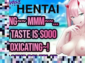 ASMR - Zero Two (DITF) Sucks, Licks, & Tastes All Of You! - Even Your Cock! Hentai Audio Roleplay