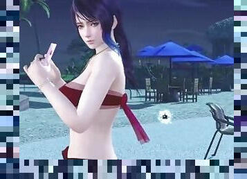 Dead or Alive Xtreme Venus Vacation Shandy Valentine's Day Pose Cards Fanservice Appreciation