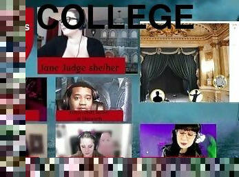 universitet, webcam, fetish