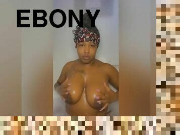 Ebony Shower Compilation