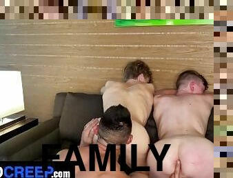 Step Dad Jax Thirio Finds A Way To Make Step Sons Jesse Bolton & Andrew Powers Get Along - DadCreep