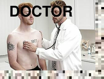 Shy Redhead Patient Sebastian Hunt Needs Libido Boost Treatment With Hunk Doctor - DoctorTapes