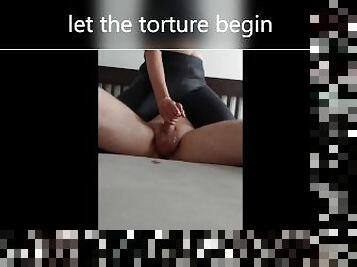 Long Edging + Extreme Post Orgasm Torture - Polishing Tickling - no escape