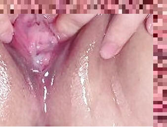 asiatique, masturbation, vieux, pisser, chatte-pussy, giclée, amateur, mature, ejaculation-sur-le-corps, jeune-18