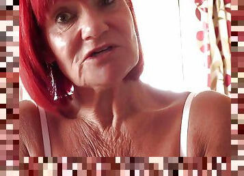 AuntJudysXXX - Your 64yo Busty GILF Stepmom Mrs. Linda Catches You Watching Porn (POV)