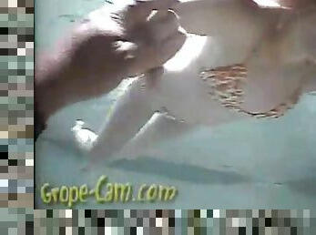 Aspen getting it on underwater more of her at gropecam.com
