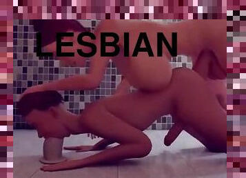 Futa Futanari Anal Deepthroat Lesbians 3D Hentai
